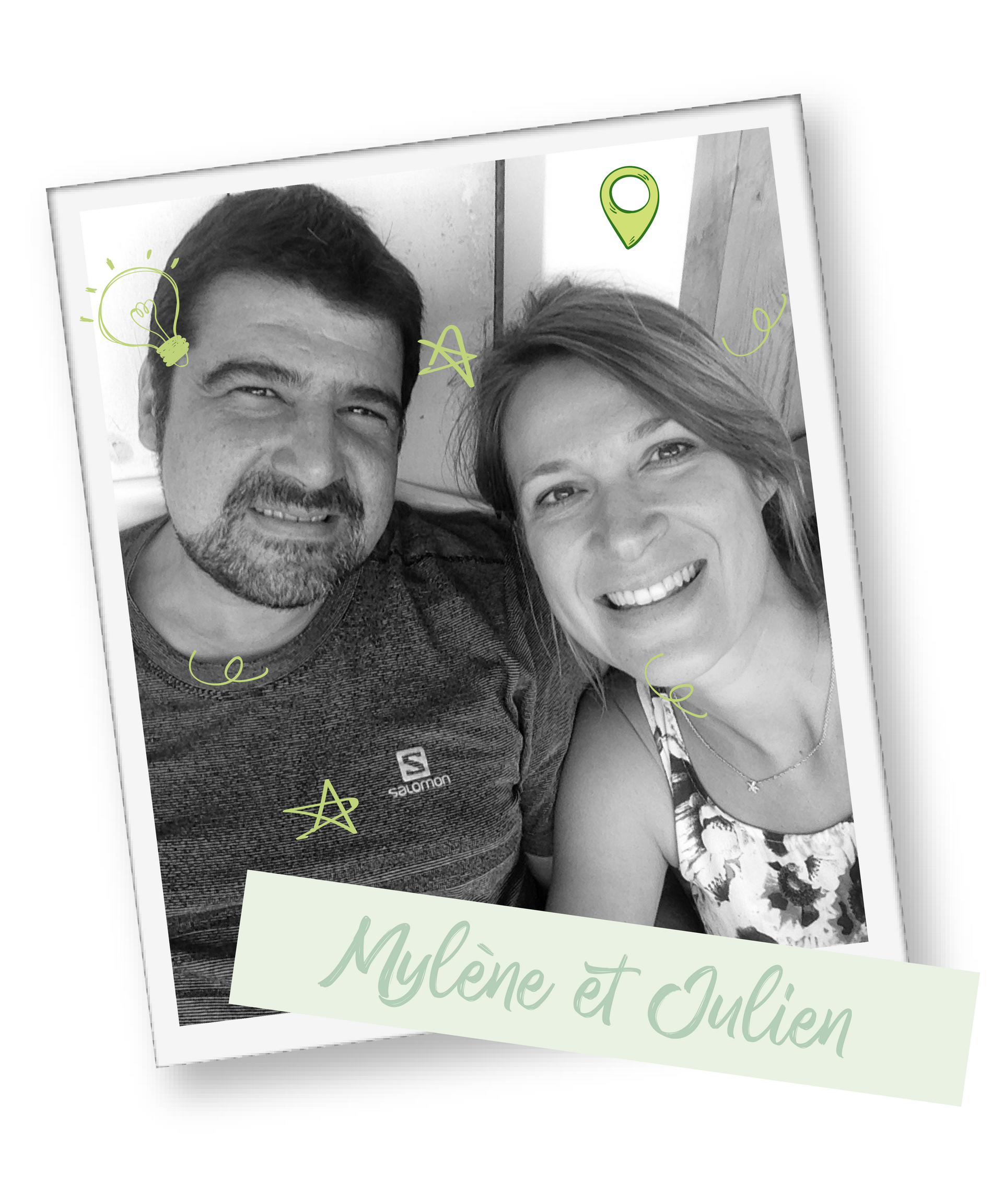 Mylène et Julien des Lodges de Coucouzac en Ardèche